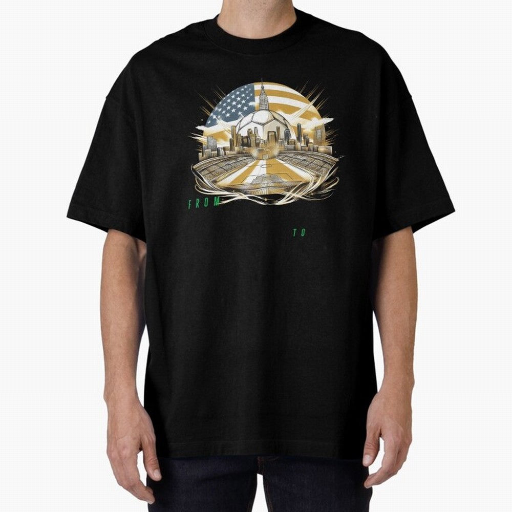 HALA MADRID | Merengues! Oversized T-Shirt Experience FIFA World Cup 2026 Featuring Haaland and Mbappe, Argentina, France and Brazil Energy, Goal Celebration Energy, Supporter Heritage, Football Icons and Worldwide Tournament Joy; Ideal for Fans