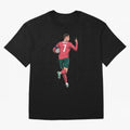 Cristiano Ronaldo Oversized T-Shirt Celebrate Classic Football Spirit in the FIFA World Cup 2026 USA Canada Mexico Journey through Mbappe and Neymar Highlights, France Pride, Stadium Chants, National Pride, Trophy Dreams and Unforgettable Football