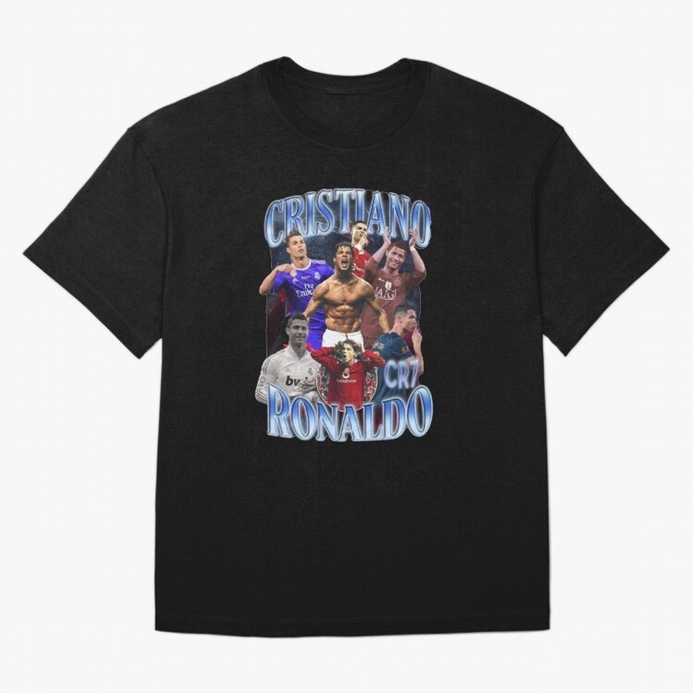 Cristiano Ronaldo GOAT Oversized T-Shirt Stand Proud for FIFA World Cup 2026 Group Stage for Fans of CR7 and Messi and Portugal, Bringing Match Day Excitement, Supporter Culture, Golden Goals and Global Football Passion; Ideal for Fans Who Follow