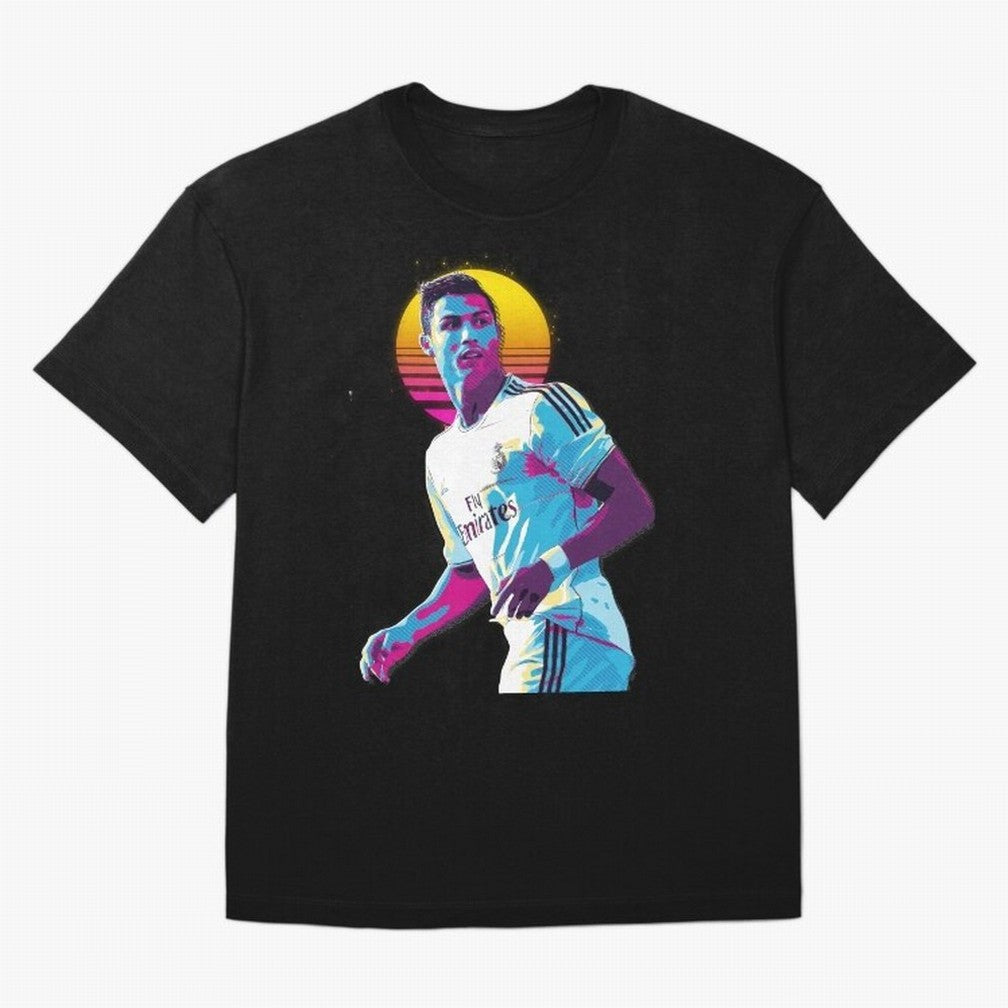 Christiano Ronaldo retro 2 Oversized T-Shirt Remember Iconic Moments from FIFA World Cup 2026 USA Canada Mexico Capturing CR7, France Energy, Fan Favorite Moments, National Team Passion, Big Match Drama and Soccer History; Great for Supporters Who