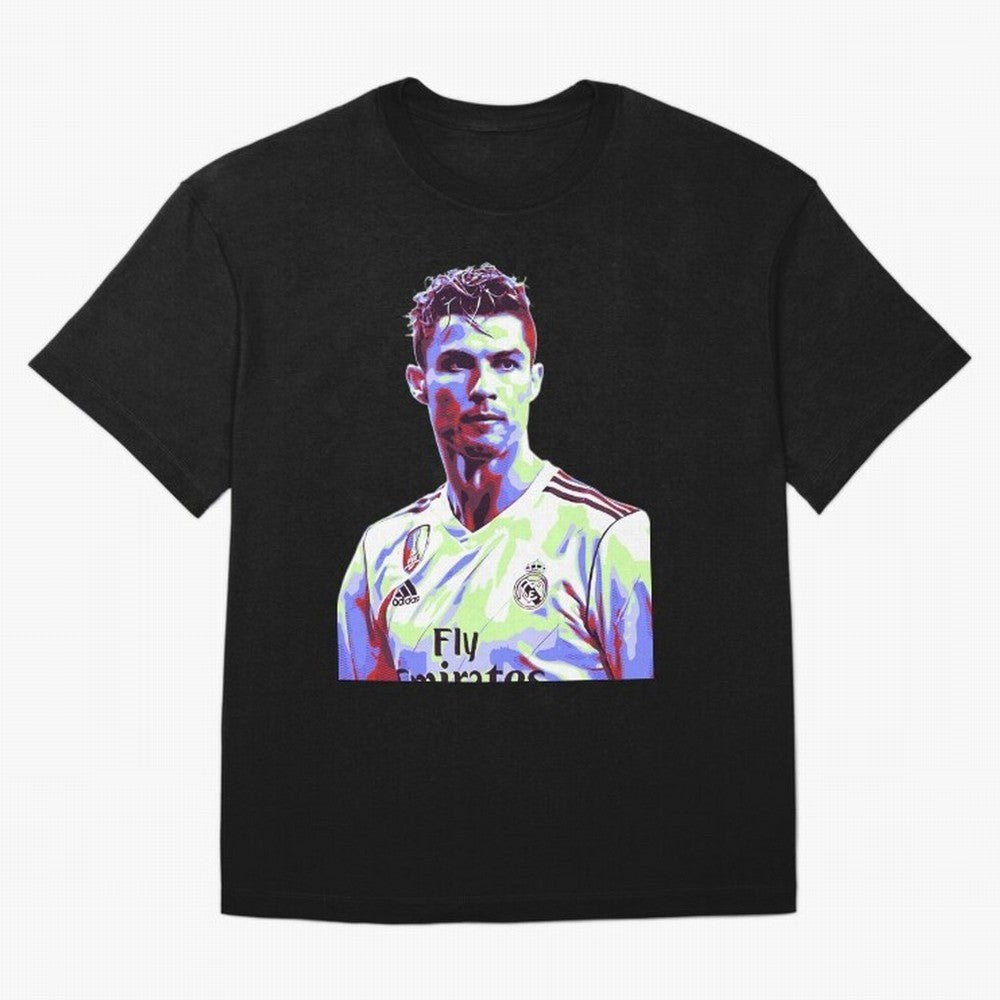 Ronaldo - retro Oversized T-Shirt Bring International Match Energy to Match Day Hype around FIFA World Cup 2026 Group Stage, Haaland, Argentina and Brazil, Supporter Pride, Iconic Celebrations, Legendary Names and Global Match Day Energy; Ideal for