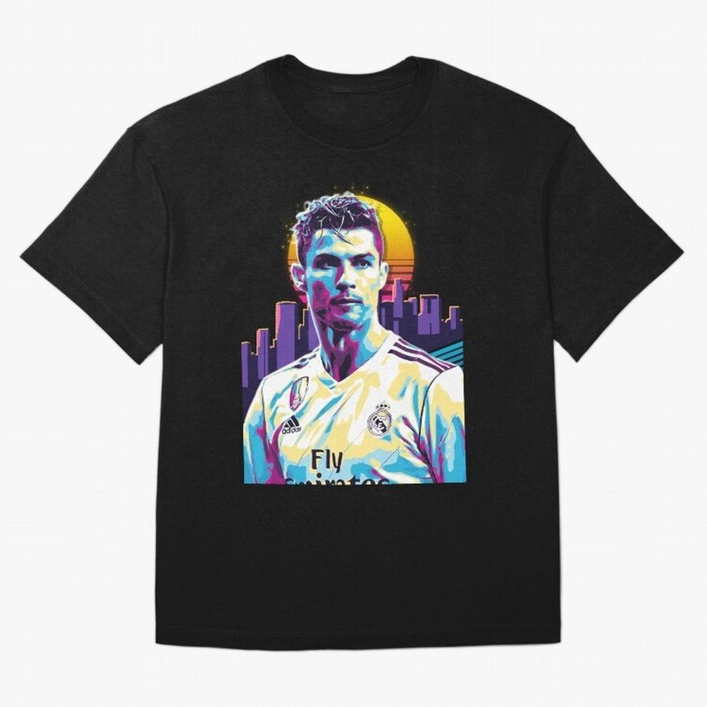 Christiano Ronaldo retro Oversized T-Shirt Mark FIFA World Cup 2026 Group Stage Filled with CR7, England Energy, Game Day Rituals, Football Legends, Country Pride and the Road to the Final; Perfect for Supporters Who Want Bold Football Energy,