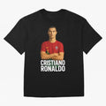 Cristiano Ronaldo Oversized T-Shirt Build FIFA World Cup 2026 Connected to Cristiano Ronaldo, England, France and Netherlands Energy, Supporter Pride, Iconic Celebrations, Legendary Names and Global Match Day Energy; Built for Supporters Chasing