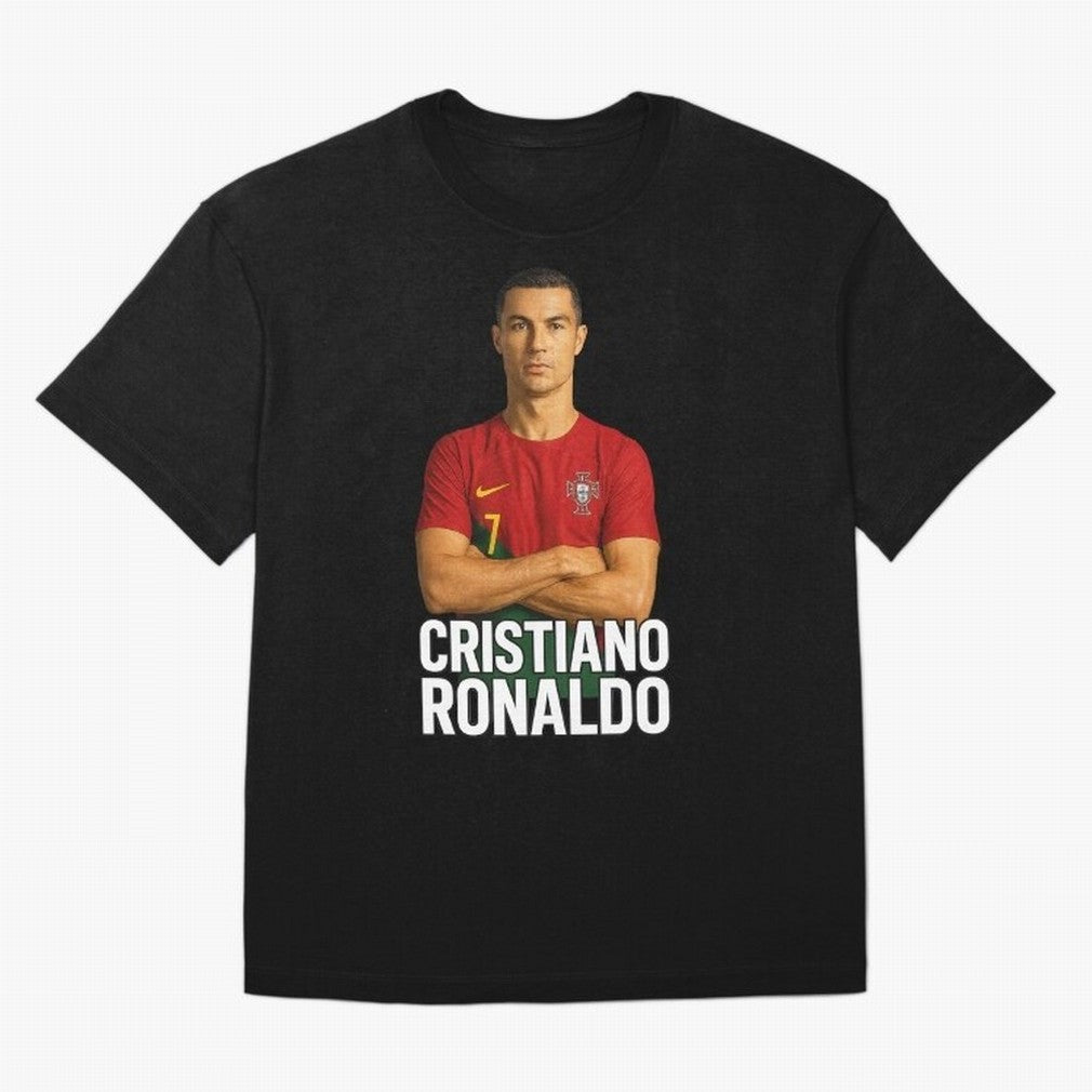 Cristiano Ronaldo Oversized T-Shirt Build FIFA World Cup 2026 Connected to Cristiano Ronaldo, England, France and Netherlands Energy, Supporter Pride, Iconic Celebrations, Legendary Names and Global Match Day Energy; Built for Supporters Chasing