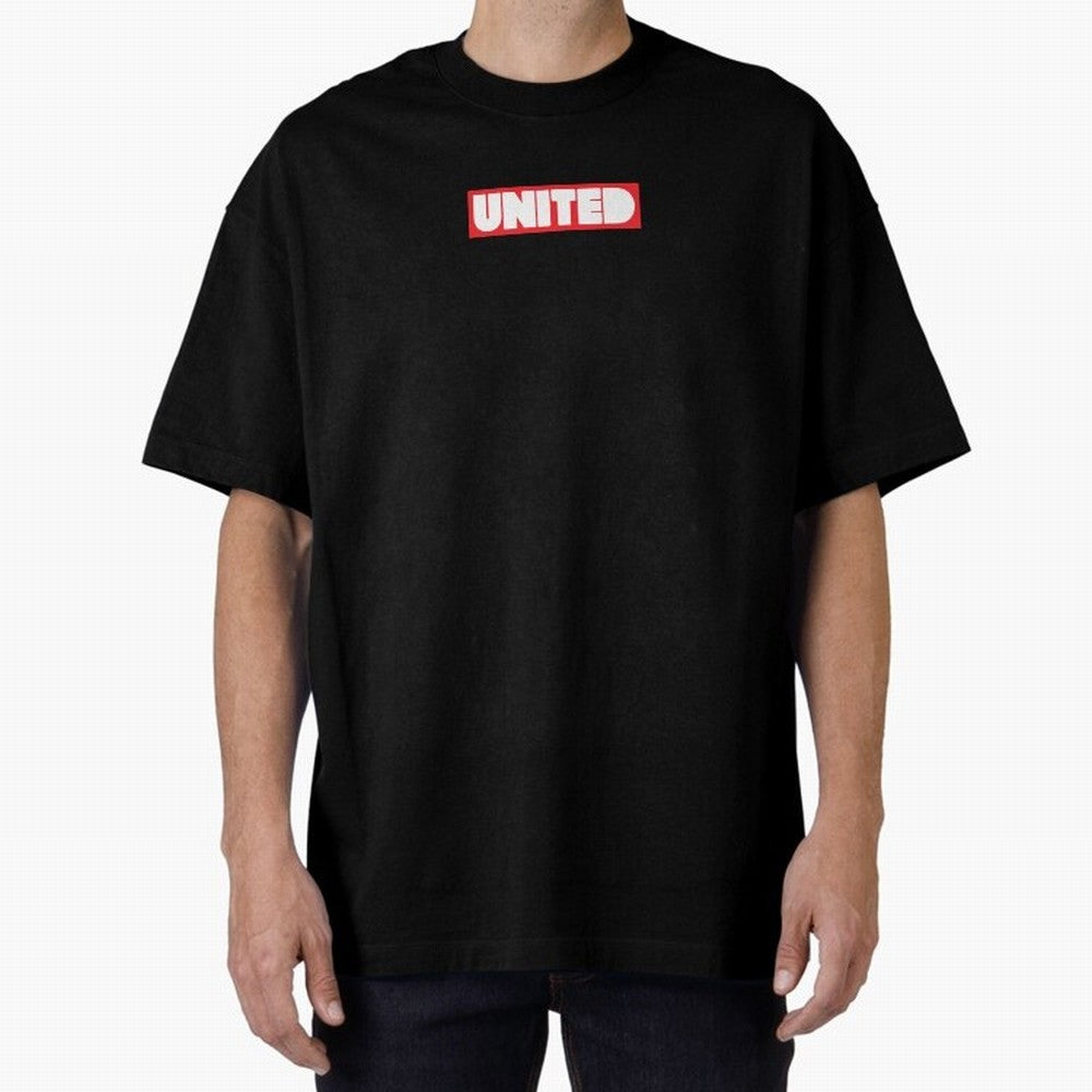 Manchester United - United Oversized T-Shirt Show Your Stadium Side during Global Football Passion for FIFA World Cup 2026 Group Stage, with CR7, France, Fan Favorite Moments, National Team Passion, Big Match Drama and Soccer History; Perfect for