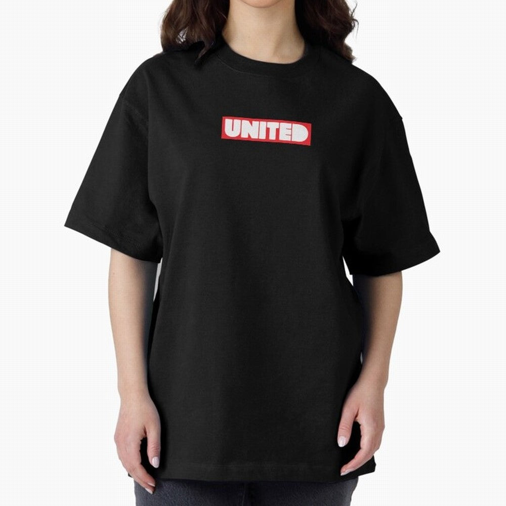 Manchester United - United Oversized T-Shirt Show Your Stadium Side during Global Football Passion for FIFA World Cup 2026 Group Stage, with CR7, France, Fan Favorite Moments, National Team Passion, Big Match Drama and Soccer History; Perfect for