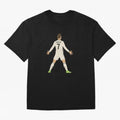 Cristiano Ronaldo Iconic Celebration Oversized T-Shirt Bring the FIFA World Cup 2026 USA Canada Mexico Journey through Neymar, Haaland and Cristiano Ronaldo Highlights, France and Portugal Pride, Football Festival Excitement, Trophy Ambitions,