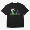 Cristiano Ronaldo & Messi Wpap Art Oversized T-Shirt Turn Up for the FIFA World Cup 2026 Group Stage Journey through Messi and Cristiano Ronaldo Highlights, Netherlands Pride, Game Day Rituals, Football Legends, Country Pride and the Road to the