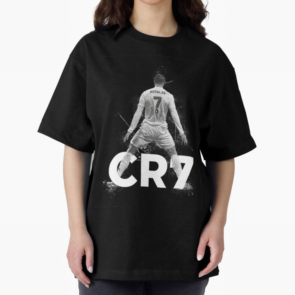 CR7 Oversized T-Shirt Unlock FIFA World Cup 2026 Group Stage for Fans of Messi, Neymar and Mbappe and Argentina, Bringing Tournament Hype, Historic Matchups, Family Viewing Parties and Global Sports Pride; Built for Supporters Chasing Trophy