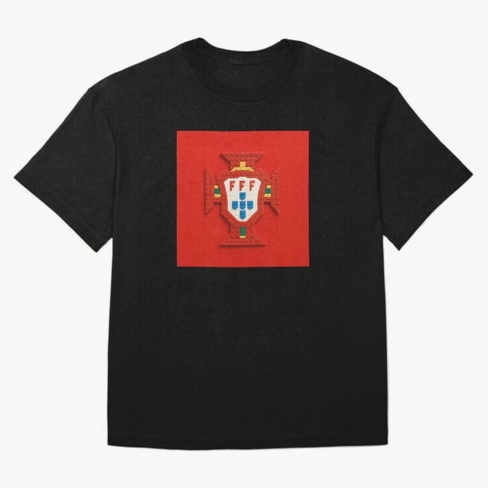 Portugal Blocks Oversized T-Shirt Celebrate Fan Favorites in FIFA World Cup 2026 Group Stage Featuring Messi, CR7 and Mbappe, Spain and Netherlands Energy, Fan Favorite Moments, National Team Passion, Big Match Drama and Soccer History; Perfect for