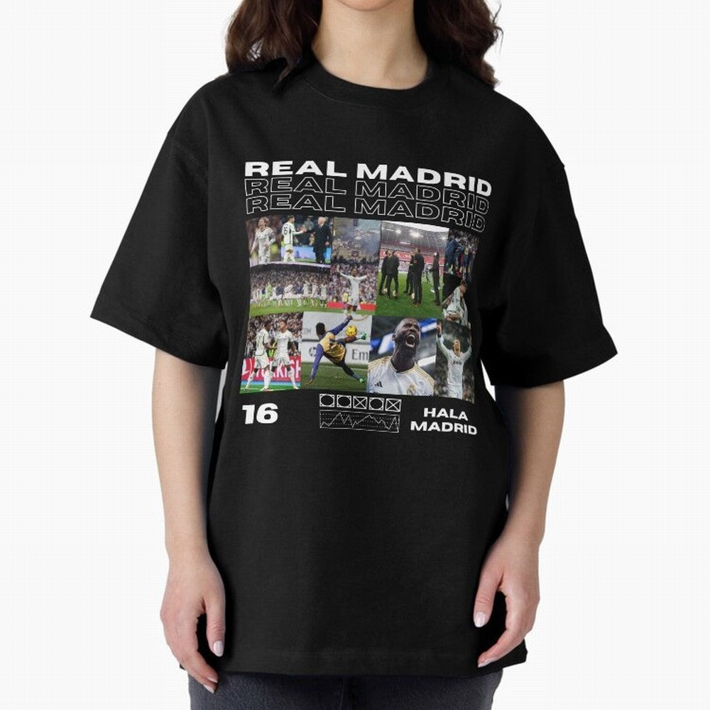 Real Madrid design Oversized T-Shirt Bring Stadium Energy to FIFA World Cup 2026 for Fans of Neymar and Germany, Bringing Stadium Chants, National Pride, Trophy Dreams and Unforgettable Football Memories; Created for Match Day Parties, Soccer