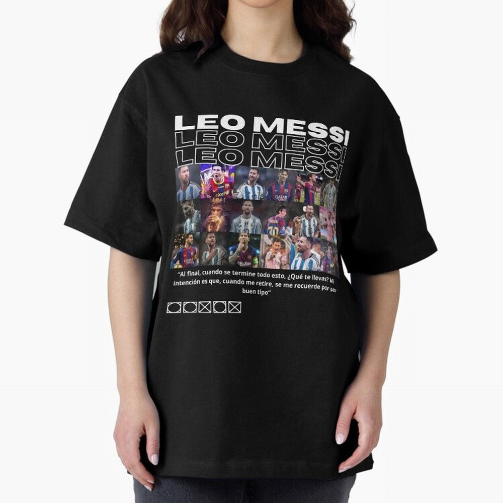 Leo Messi design Oversized T-Shirt Celebrate Unforgettable Nights in FIFA World Cup 2026 Group Stage for Fans of Neymar, Haaland and Cristiano Ronaldo and Spain, Bringing Football History, Final Match Energy, Crowd Noise and Once in a Lifetime