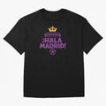 Hala Madrid Oversized T-Shirt Turn Up for Global Football Passion for FIFA World Cup 2026 Group Stage, Built around Neymar, Haaland and Cristiano Ronaldo, France and Portugal, Global Supporter Spirit, Legendary Goals, National Colors and Tournament