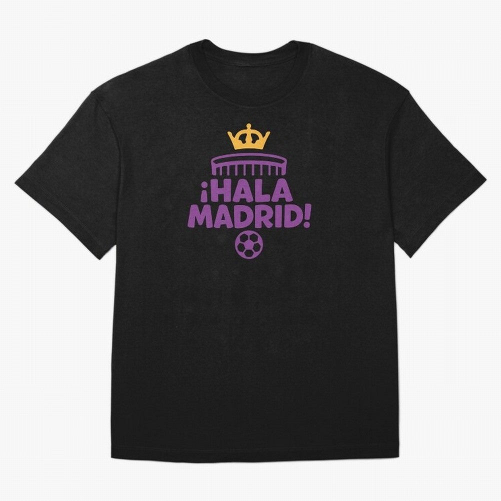 Hala Madrid Oversized T-Shirt Turn Up for Global Football Passion for FIFA World Cup 2026 Group Stage, Built around Neymar, Haaland and Cristiano Ronaldo, France and Portugal, Global Supporter Spirit, Legendary Goals, National Colors and Tournament