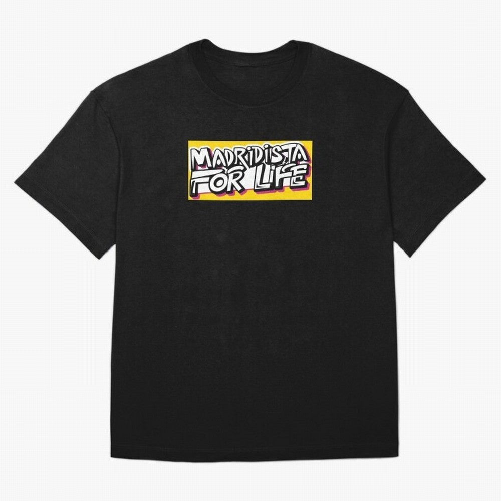 Madridista for Life Oversized T-Shirt Show Support during FIFA World Cup 2026 Group Stage for Fans of Cristiano Ronaldo and Brazil, Portugal and Argentina, Bringing Stadium Chants, National Pride, Trophy Dreams and Unforgettable Football Memories;