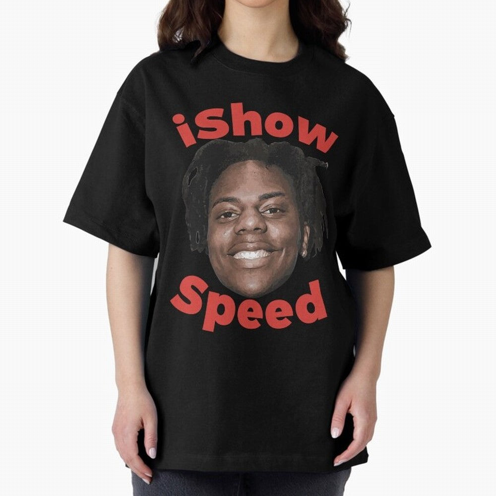 Ishowspeed Oversized T-Shirt Mark FIFA World Cup 2026 Filled with Cristiano Ronaldo, Haaland and CR7, Netherlands Energy, Match Day Excitement, Supporter Culture, Golden Goals and Global Football Passion; Perfect for Fans, Collectors, Family
