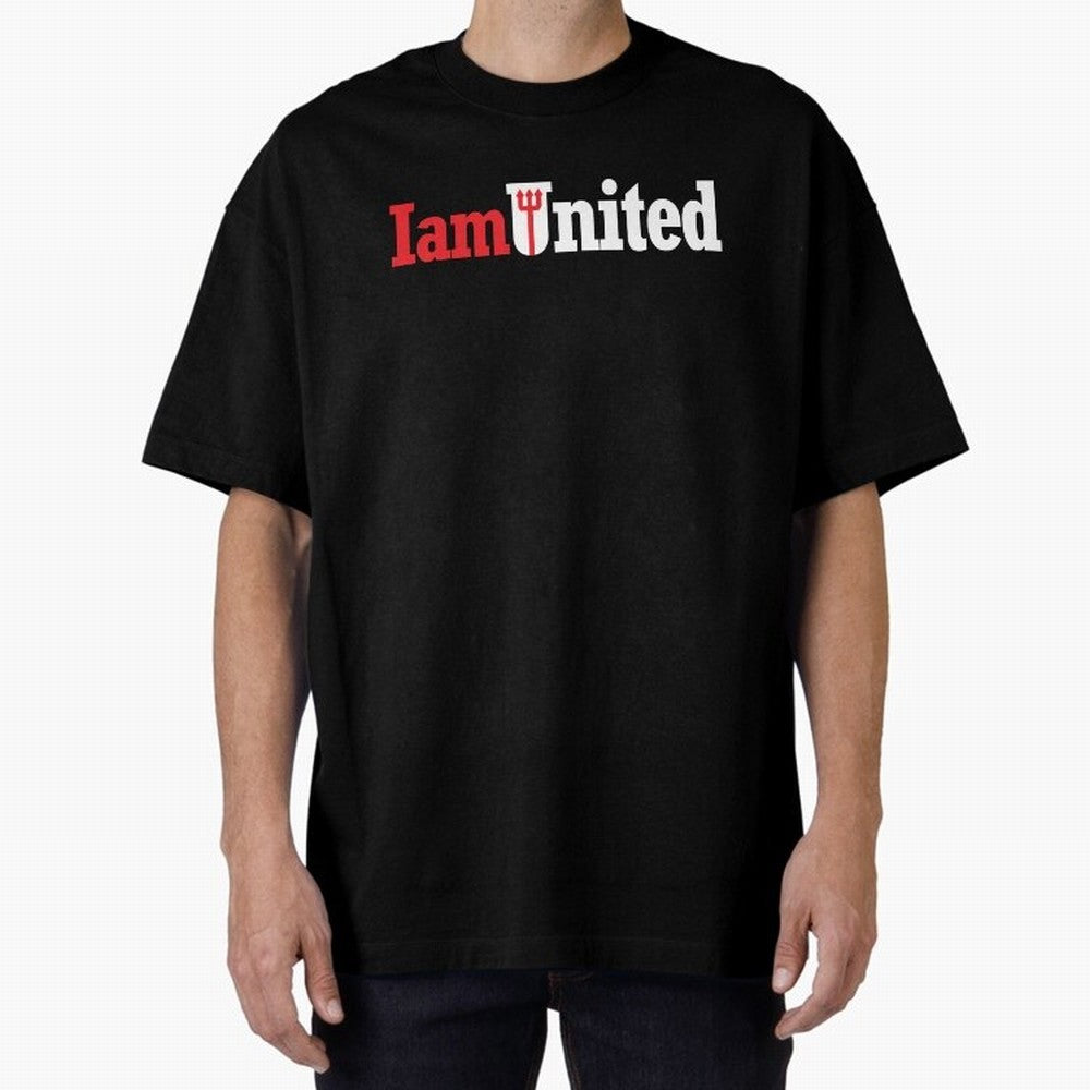 Manchester United I am United Oversized T-Shirt Discover Global Football Passion for FIFA World Cup 2026 Group Stage, Capturing Messi and Cristiano Ronaldo, Spain and Netherlands, Stadium Chants, National Pride, Trophy Dreams and Unforgettable