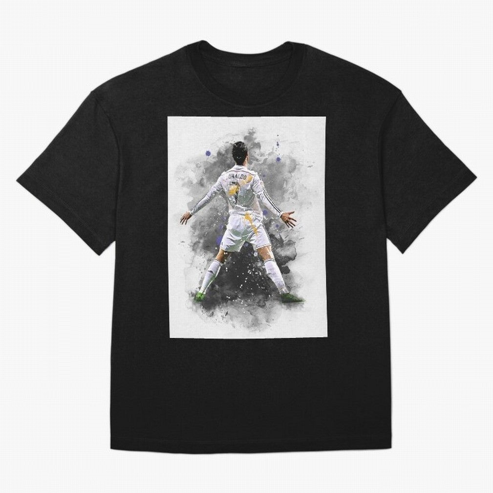 Cristiano Ronaldo 7 Oversized T-Shirt Upgrade Global Football Passion for FIFA World Cup 2026 Group Stage, Featuring Neymar, England, France and Netherlands, Vintage Soccer Flavor, Modern Football Stars, National Flags and Final Night Emotion;