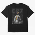 CR7 The Goat Poster Oversized T-Shirt Celebrate Rivalries and Pride in FIFA World Cup 2026 USA Canada Mexico for Fans of Cristiano Ronaldo, Haaland and CR7 and Portugal, Spain and Germany, Bringing Football Festival Excitement, Trophy Ambitions,