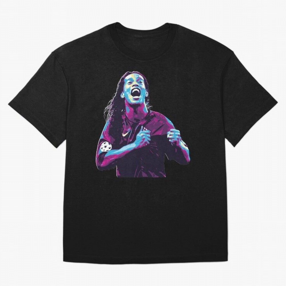 ronaldinho Oversized T-Shirt Fuel Global Football Passion for FIFA World Cup 2026 Group Stage, Filled with CR7, England and Germany, Soccer Culture, Superstar Moments, National Team Dreams and Competitive Fire; Built for Supporters Chasing Trophy