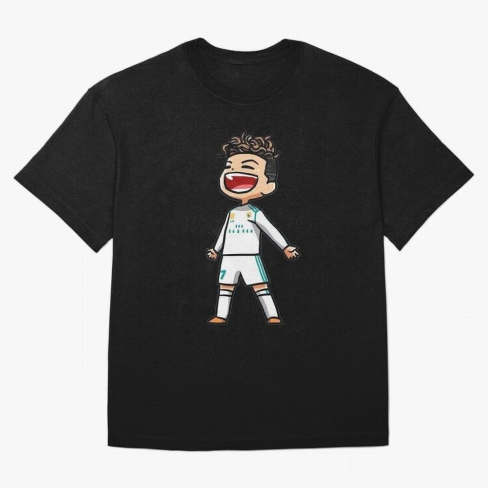 RONALDO Oversized T-Shirt Stand with Match Day Hype around FIFA World Cup 2026, Haaland and Mbappe, Brazil, Portugal and Argentina, Tournament Hype, Historic Matchups, Family Viewing Parties and Global Sports Pride; Ideal for Fans Who Follow Messi,