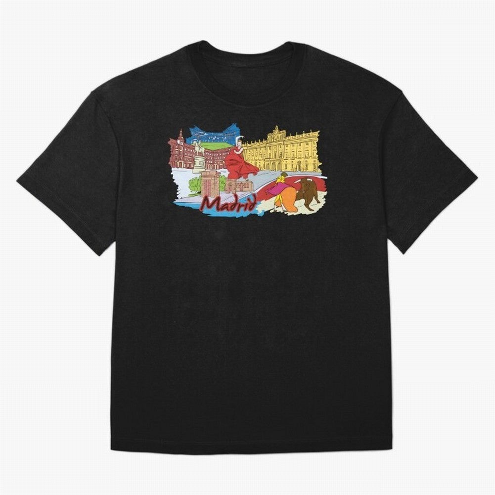 Madrid Oversized T-Shirt Make Your Look Match FIFA World Cup 2026 Spirit, Driven by Argentina and Brazil, Messi, CR7 and Mbappe, Classic Soccer Heritage, Championship Pressure, Fan Loyalty and International Pride; Perfect for Supporters Who Want