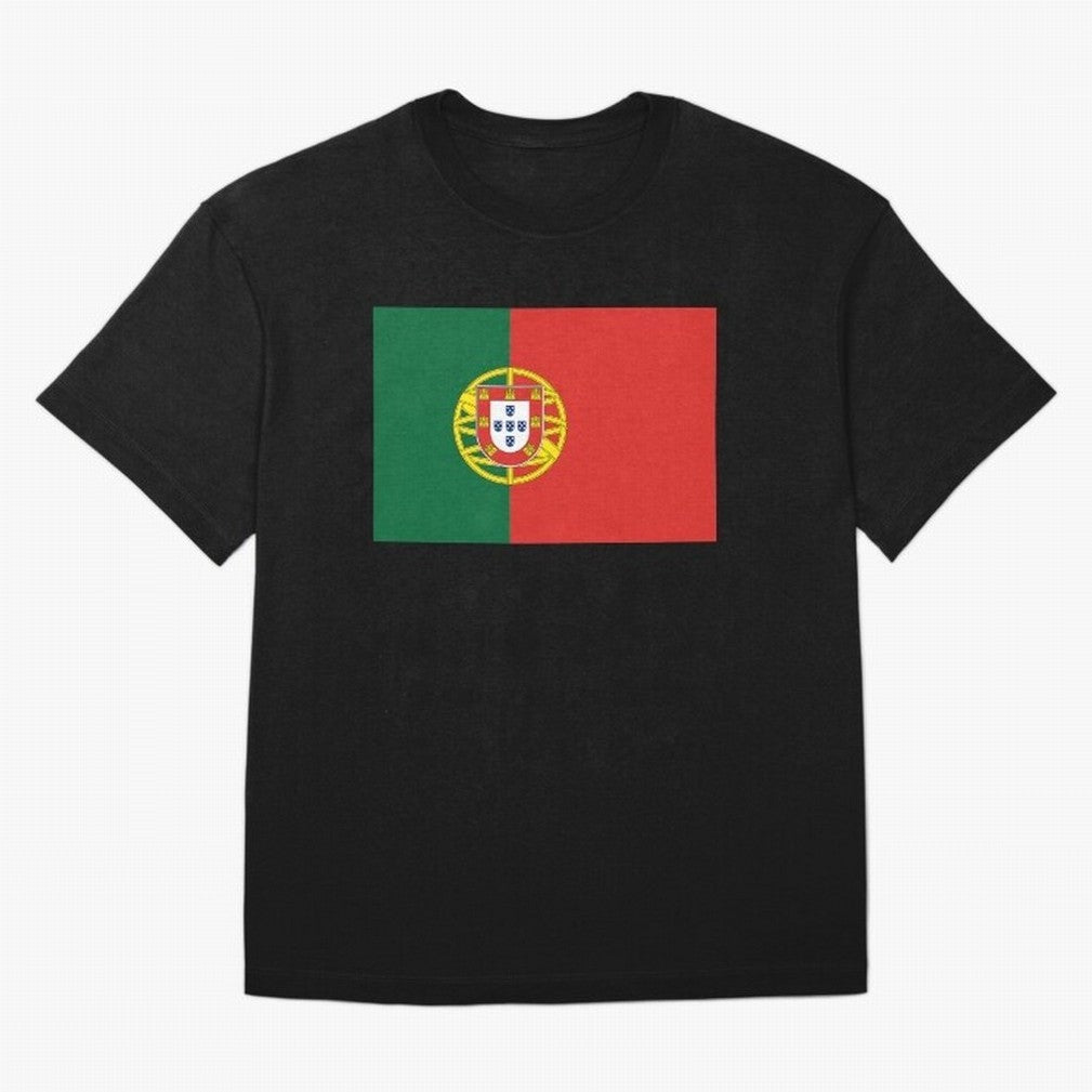 Portugal Flag Oversized T-Shirt Join the Global Buzz around FIFA World Cup 2026 USA Canada Mexico Celebrating Messi, CR7 and Mbappe, England and Germany Energy, Vintage Soccer Flavor, Modern Football Stars, National Flags and Final Night Emotion;