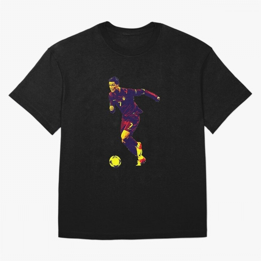 Cristianno Ronaldo Oversized T-Shirt Support Your Favorite Stars during FIFA World Cup 2026 USA Canada Mexico for Fans of Neymar and Portugal, Spain and Germany, Bringing Soccer Culture, Superstar Moments, National Team Dreams and Competitive Fire;