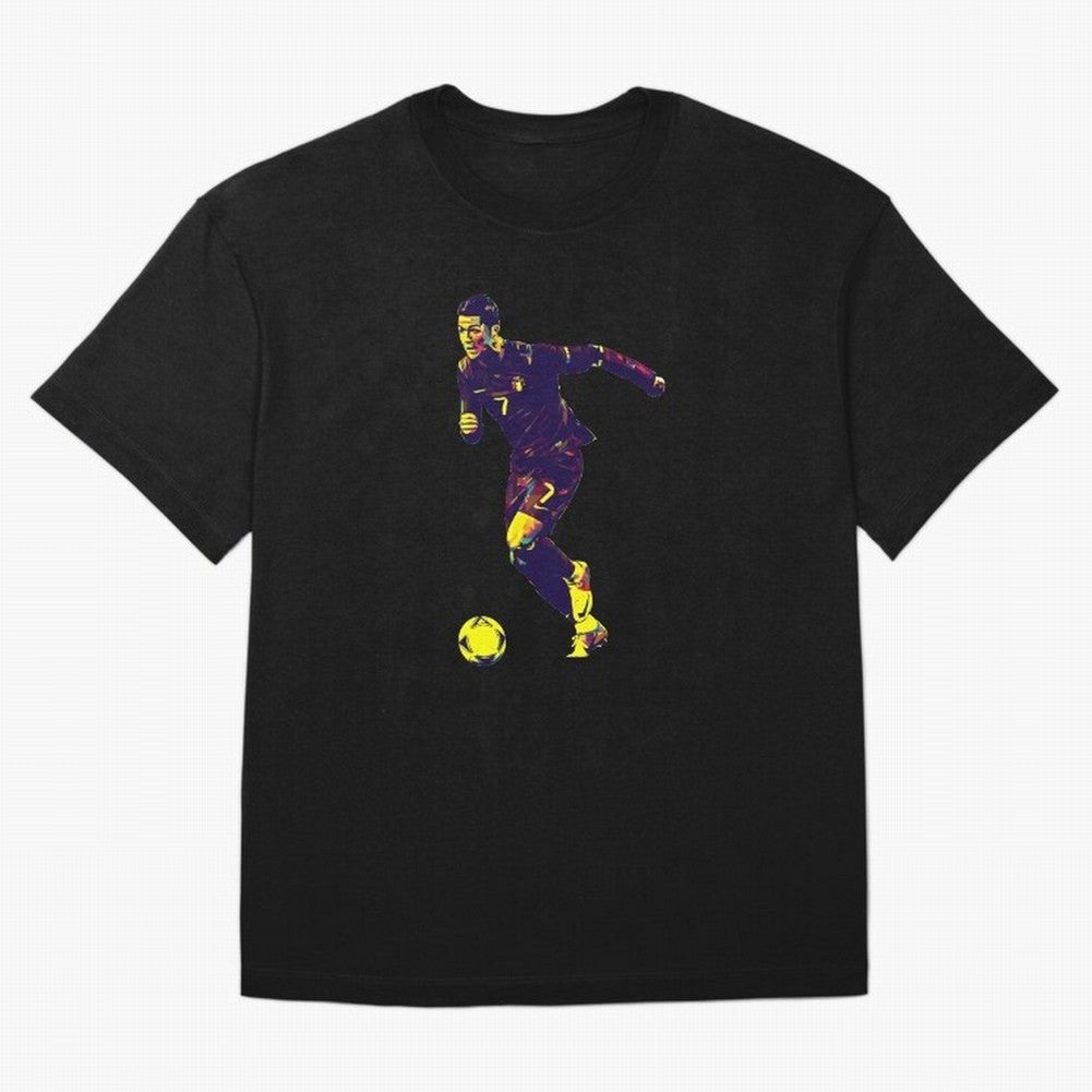 Cristiano Ronaldo Oversized T-Shirt Make Your Look Match FIFA World Cup 2026 USA Canada Mexico Capturing Cristiano Ronaldo, Germany Energy, Sports Nostalgia, International Competition, Famous Players and Unforgettable Victories; Great for