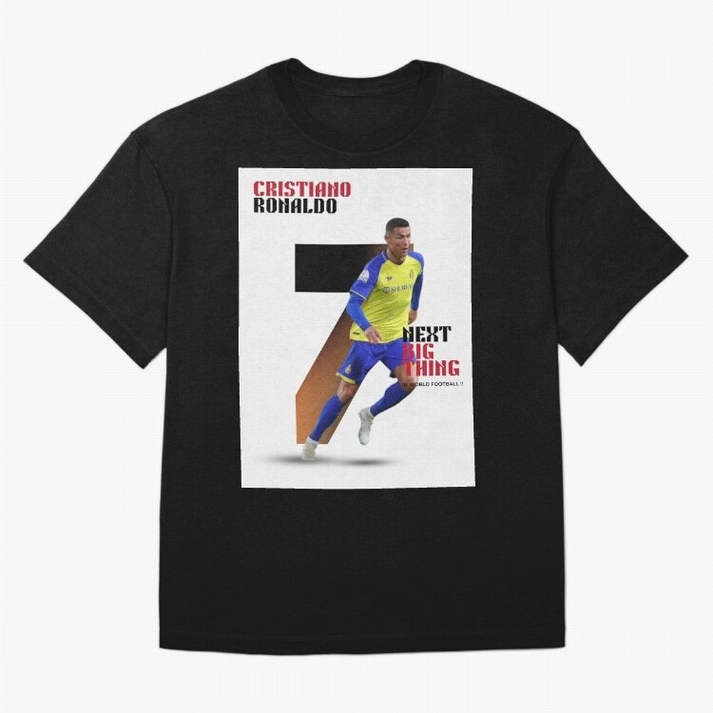 Cristiano Ronaldo (CR7) Oversized T-Shirt Honor FIFA World Cup 2026 Spirit, Highlighting England, France and Netherlands, Mbappe and Neymar, Stadium Chants, National Pride, Trophy Dreams and Unforgettable Football Memories; Created for Match Day