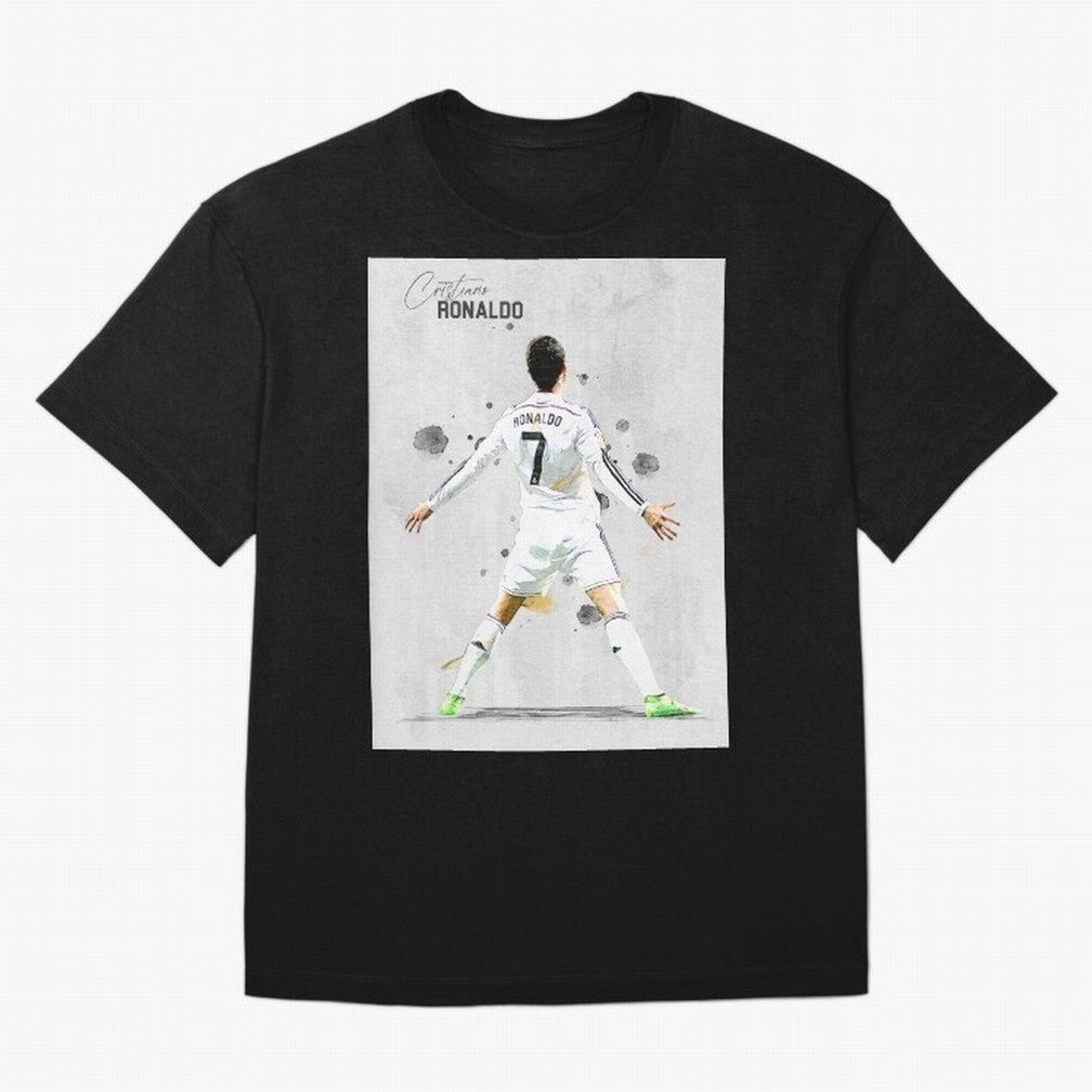 RM Legend Player Ronaldo Oversized T-Shirt Celebrate Global Passion for FIFA World Cup 2026 USA Canada Mexico Spirit, Capturing Spain and Netherlands, Messi, Champion Mindset, Group Stage Buzz, Knockout Tension and Passionate Fan Culture; Perfect