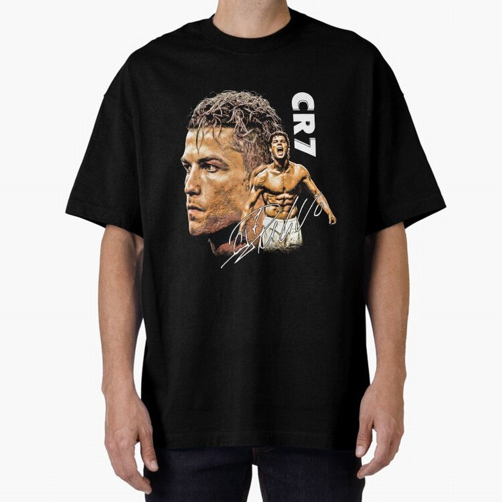 Cristiano Ronaldo Football Legend T-Shirt Oversized T-Shirt Stand with FIFA World Cup 2026 USA Canada Mexico Driven by Mbappe, England and Germany Energy, Worldwide Fan Energy, Dramatic Goals, Stadium Lights and Championship Celebrations; Great for