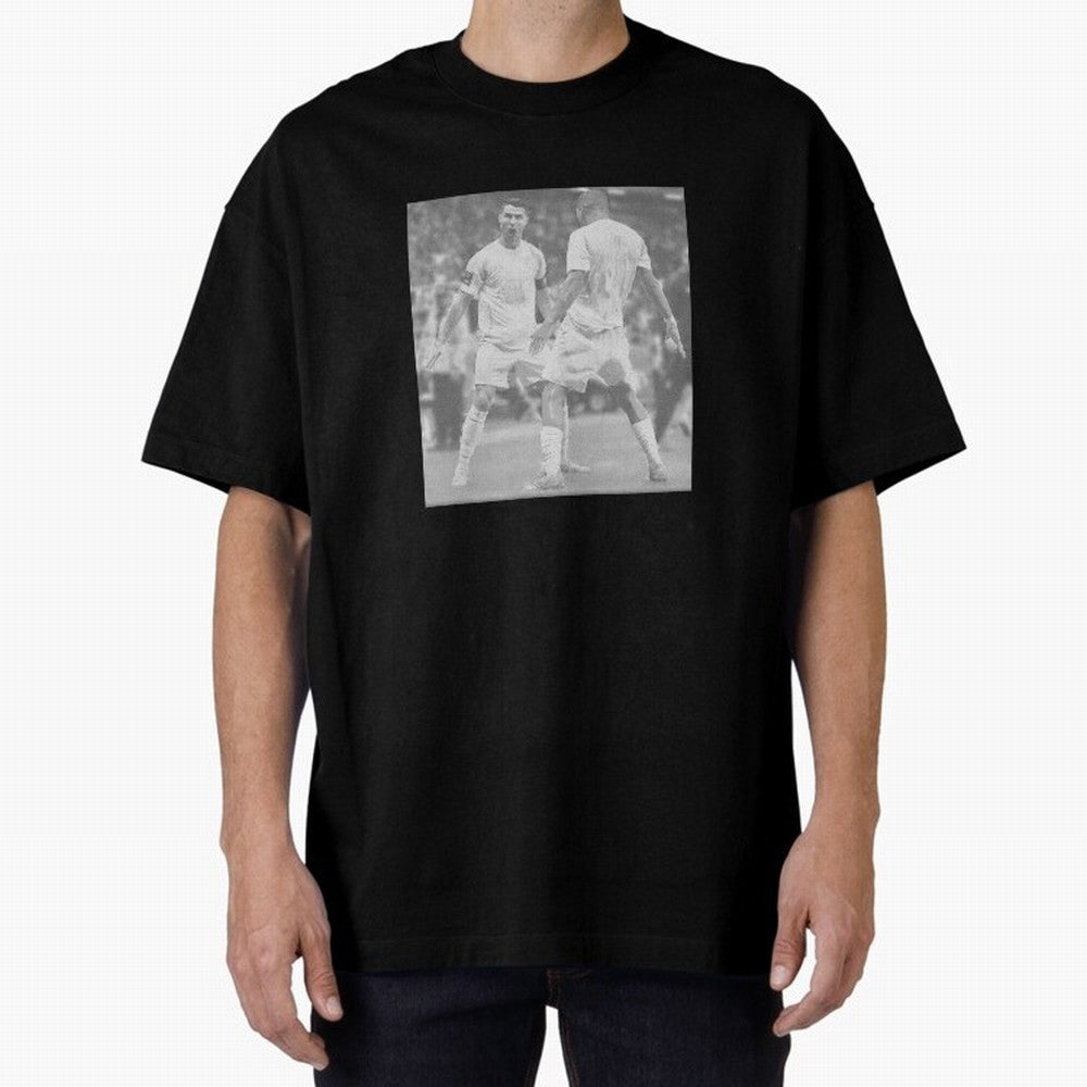 Cristiano Ronaldo Cr7 Oversized T-Shirt Celebrate the Stars of Global Football Passion for FIFA World Cup 2026, Made for Neymar, Haaland and Cristiano Ronaldo, France, Worldwide Fan Energy, Dramatic Goals, Stadium Lights and Championship