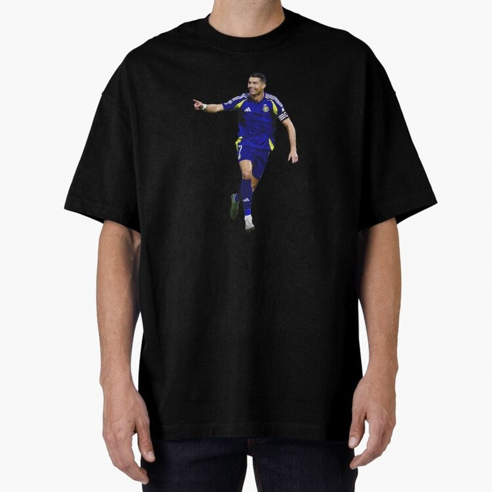 Cristiano Ronaldo Oversized T-Shirt Feel FIFA World Cup 2026 USA Canada Mexico Built around Neymar, Spain Energy, Sports Nostalgia, International Competition, Famous Players and Unforgettable Victories; Made for Collectors Who Enjoy Iconic Players,