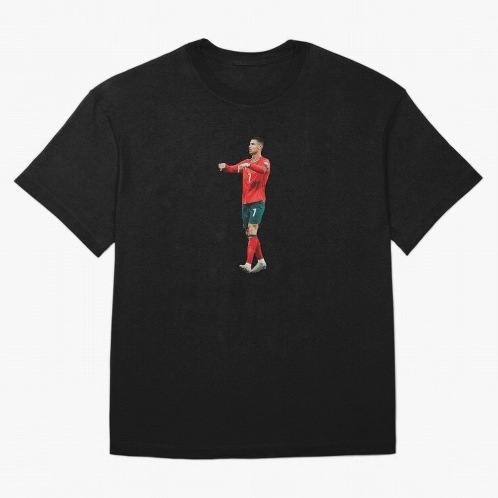 Cristiano Ronaldo siuuuuuu Oversized T-Shirt Celebrate Unforgettable Nights in Match Day Hype around FIFA World Cup 2026 Group Stage, Haaland, Spain, Global Supporter Spirit, Legendary Goals, National Colors and Tournament Celebration; Perfect for