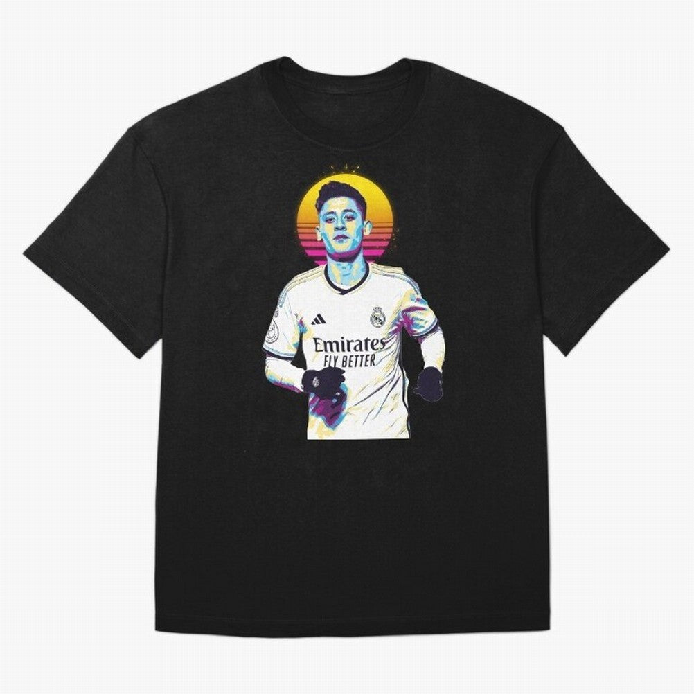 Arda Guler retro 80s Oversized T-Shirt Make Every Kick Count in FIFA World Cup 2026 Made for Haaland, France Energy, Classic Soccer Heritage, Championship Pressure, Fan Loyalty and International Pride; Ideal for Passionate Fans Who Love Underdog