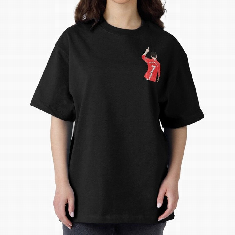 Cristiano Ronaldo CR7 Oversized T-Shirt Bring Trophy Dreams to FIFA World Cup 2026 USA Canada Mexico Spirit, Made for England, France and Netherlands, Neymar, Haaland and Cristiano Ronaldo, Vintage Soccer Flavor, Modern Football Stars, National