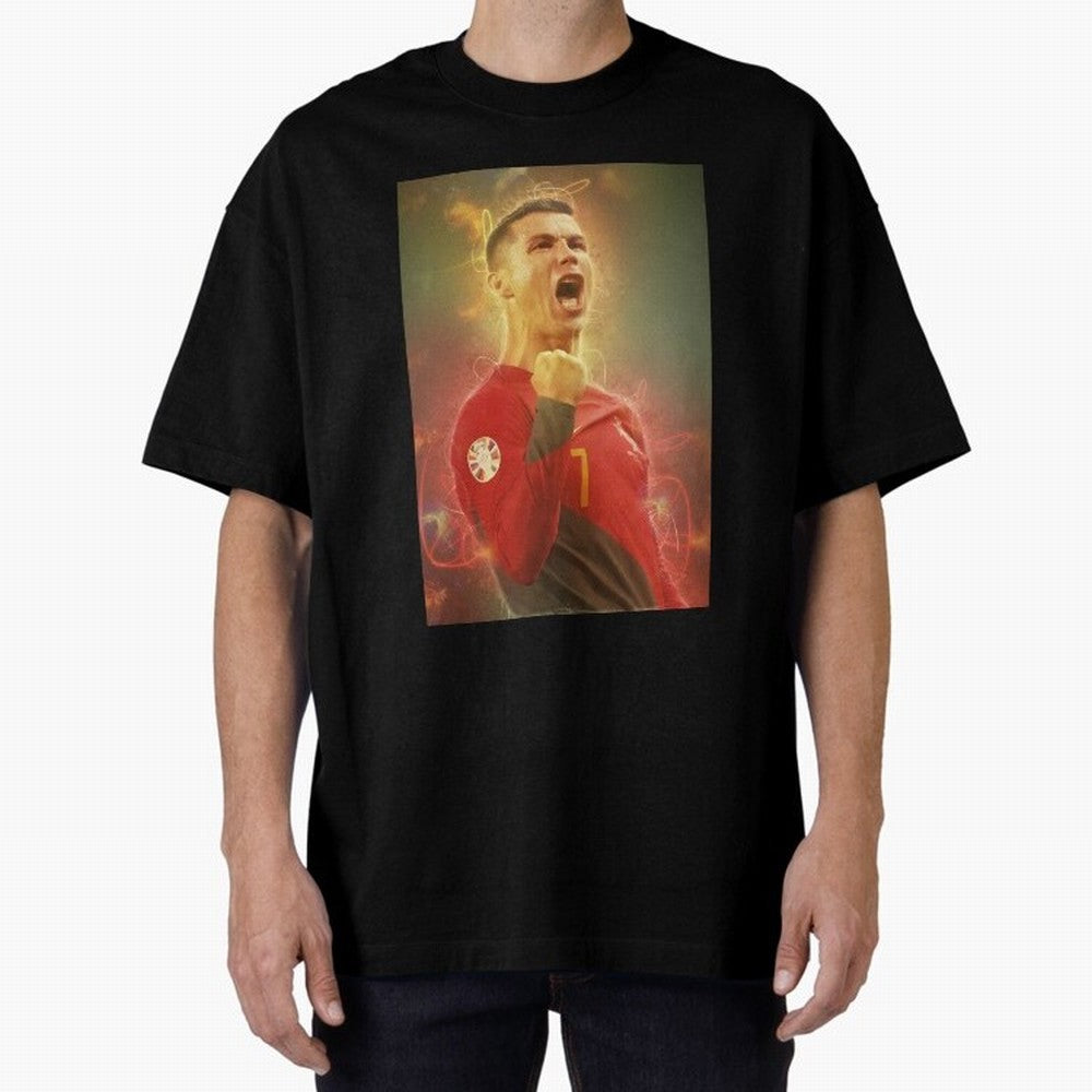Ronaldo portugal jarsey Oversized T-Shirt Build FIFA World Cup 2026 Group Stage Centered on Cristiano Ronaldo, England and Germany Energy, Game Day Rituals, Football Legends, Country Pride and the Road to the Final; Made for Collectors Who Enjoy