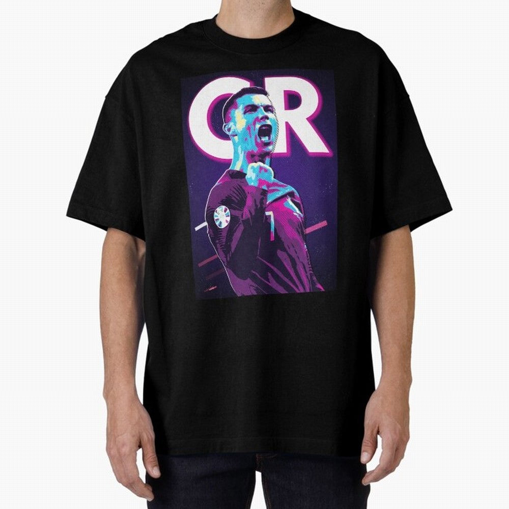 Ronaldo Oversized T-Shirt Celebrate Golden Goal Energy in the FIFA World Cup 2026 Group Stage Journey through Haaland and Mbappe Highlights, Netherlands Pride, Classic Soccer Heritage, Championship Pressure, Fan Loyalty and International Pride;