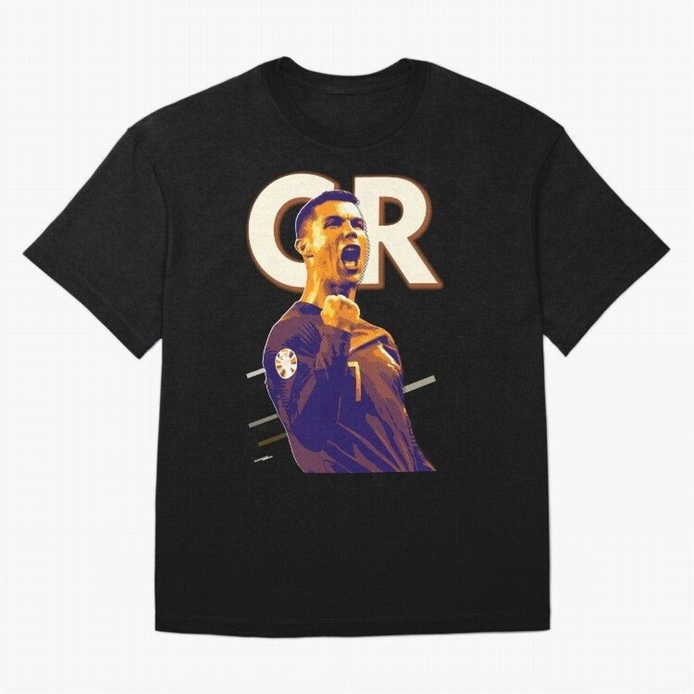 Cristiano Ronaldo Oversized T-Shirt Remember FIFA World Cup 2026 Featuring Haaland, France Energy, Supporter Pride, Iconic Celebrations, Legendary Names and Global Match Day Energy; Made for Die Hard Supporters, Soccer Lovers, Game Day Photos and