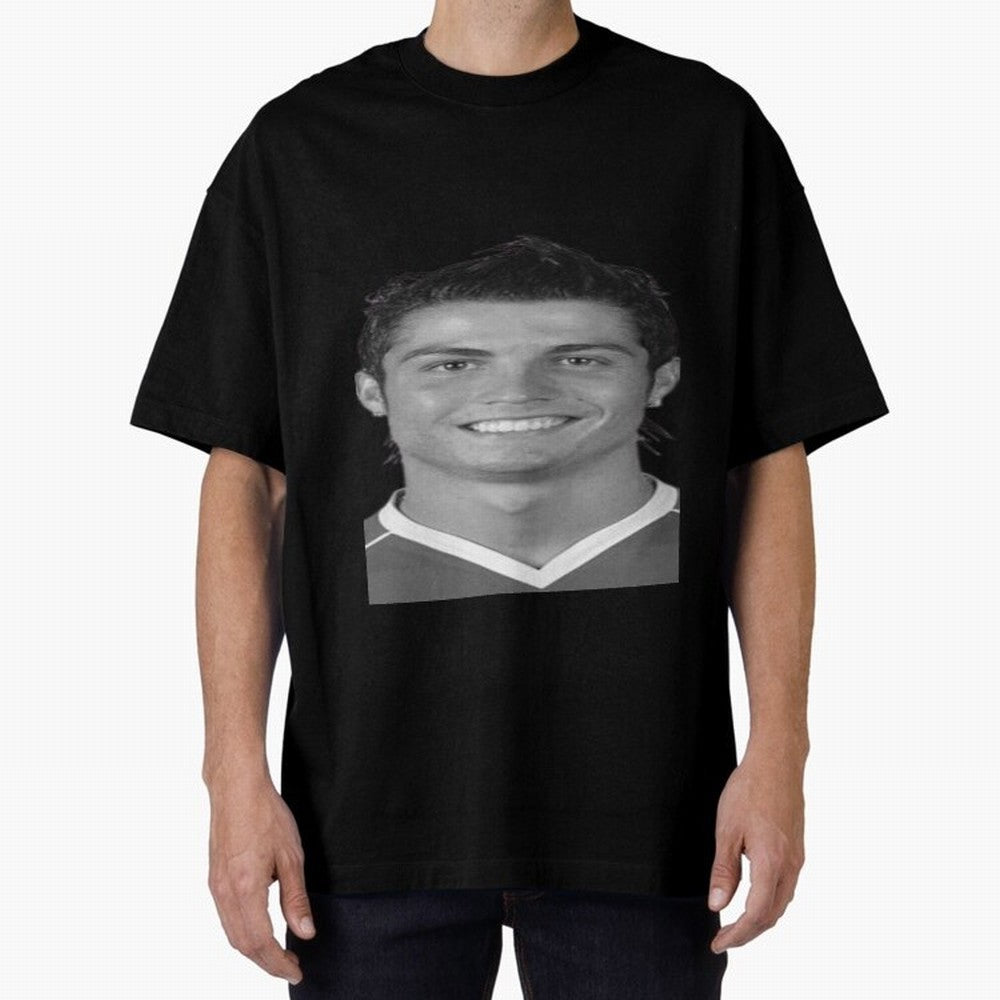 Cristiano Ronaldo Oversized T-Shirt Turn Up for FIFA World Cup 2026 USA Canada Mexico for Fans of Neymar and Portugal, Bringing Football History, Final Match Energy, Crowd Noise and Once in a Lifetime Moments; Perfect for Fans, Collectors, Family