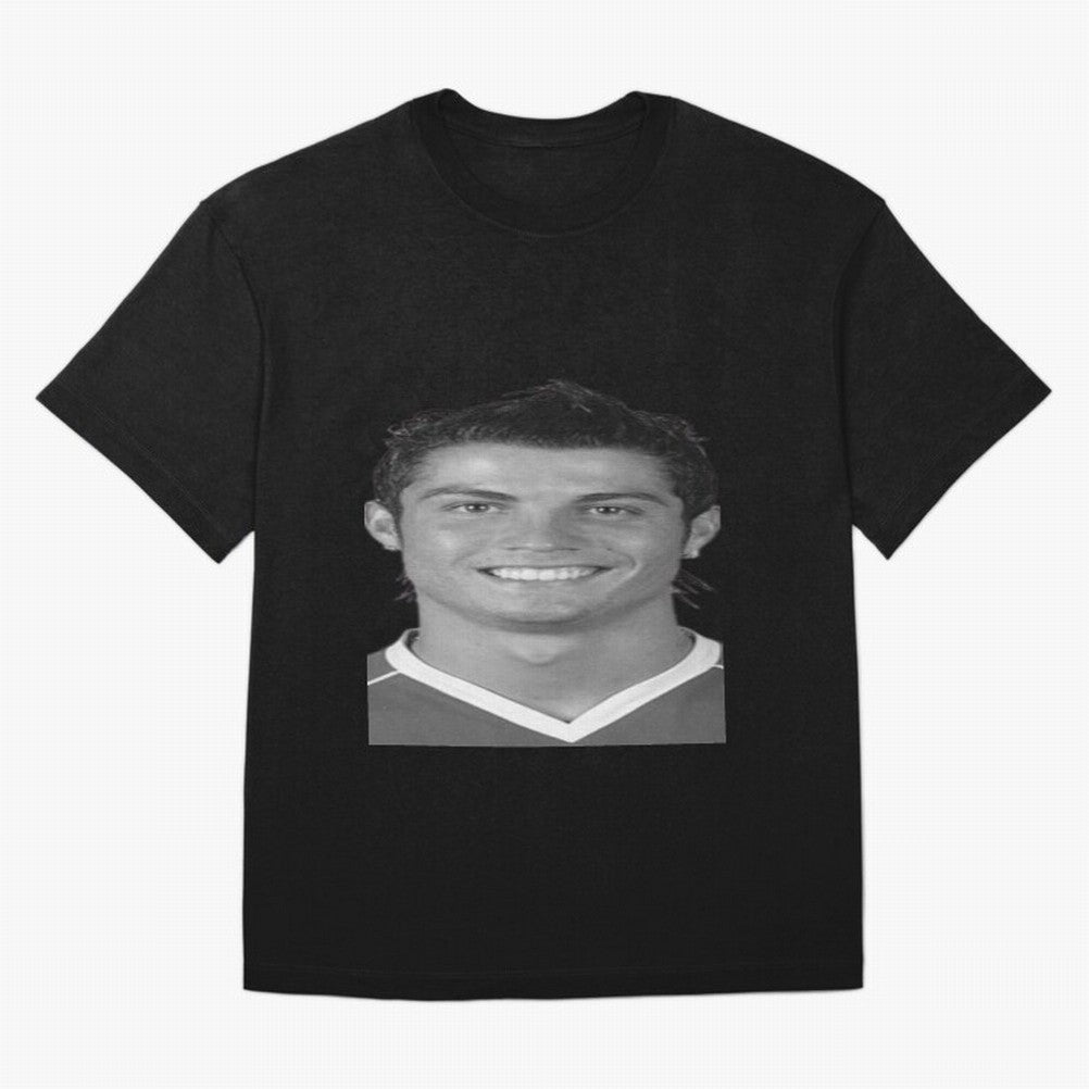 Cristiano Ronaldo Oversized T-Shirt Turn Up for FIFA World Cup 2026 USA Canada Mexico for Fans of Neymar and Portugal, Bringing Football History, Final Match Energy, Crowd Noise and Once in a Lifetime Moments; Perfect for Fans, Collectors, Family