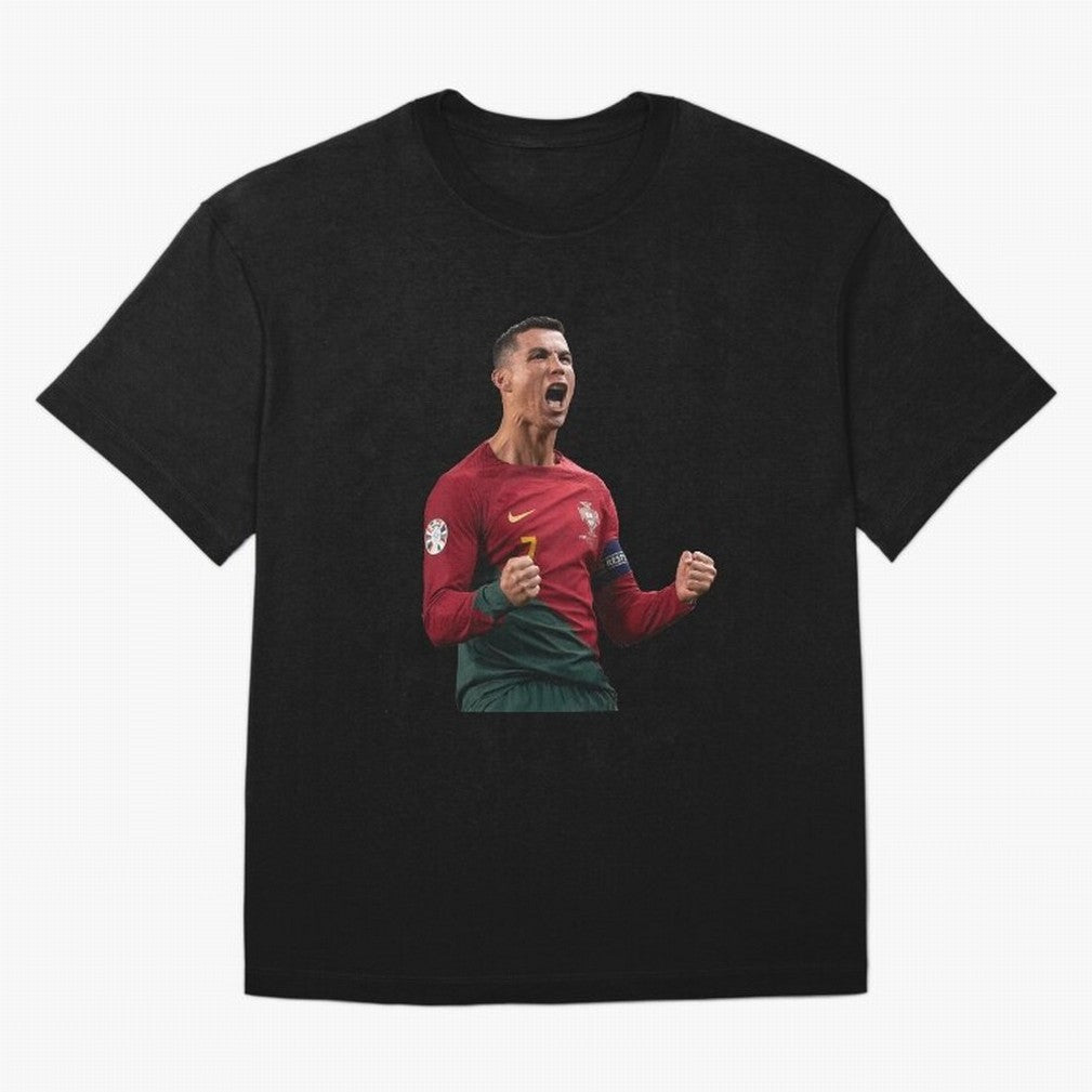 Cristiano Ronaldo T-Shirt Oversized T-Shirt Enjoy the Biggest Football Party of Global Football Passion for FIFA World Cup 2026 USA Canada Mexico, Centered on Mbappe, Argentina and Brazil, Game Day Rituals, Football Legends, Country Pride and the