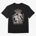 BBC of Real Madrid Oversized T-Shirt Honor Football Greatness during FIFA World Cup 2026 Featuring Messi, France and Portugal Energy, Classic Soccer Heritage, Championship Pressure, Fan Loyalty and International Pride; Ideal for Football Dads,