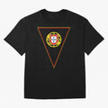 Portugal Flag & Coat of arms Oversized T-Shirt Celebrate Global Passion for Global Football Passion for FIFA World Cup 2026, Driven by Neymar, Haaland and Cristiano Ronaldo, Brazil, Football Passion, Legendary Performances, Festival Vibes and