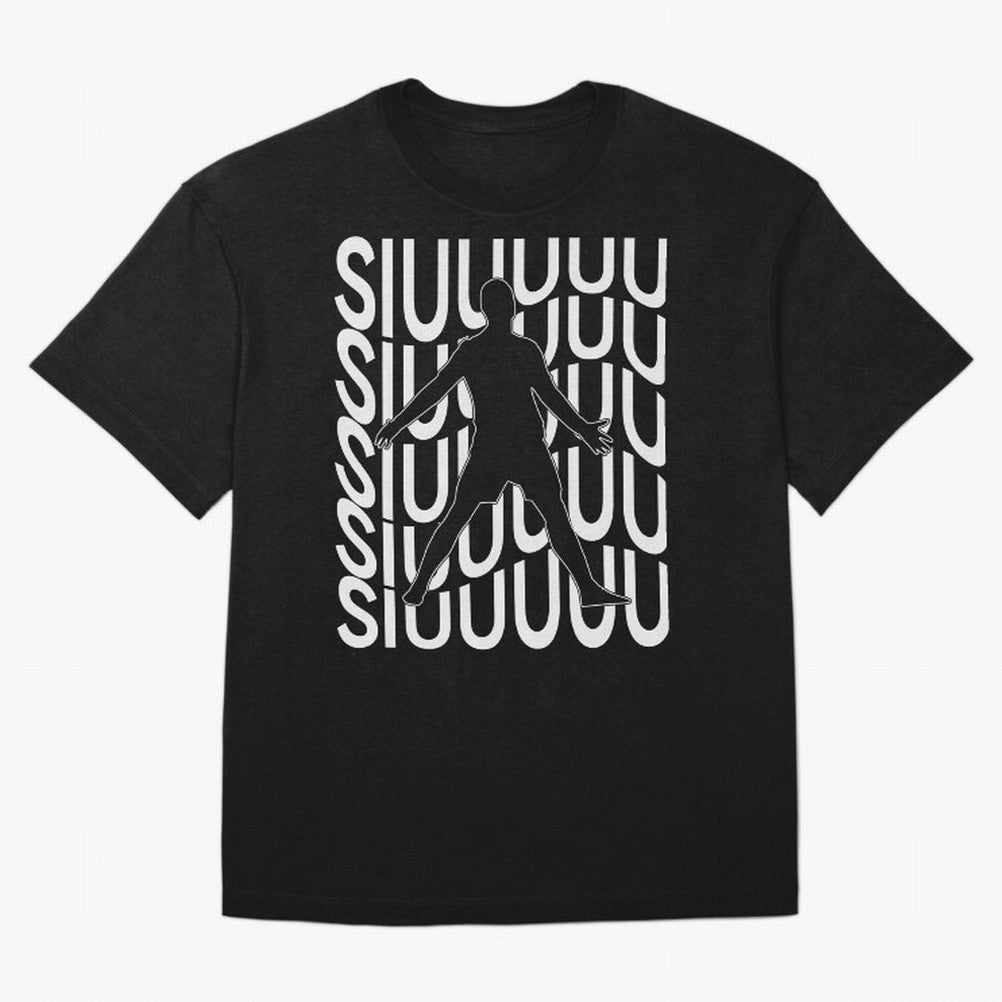 Siuuuuu Cute Soccer Present For Soccer Lovers Fan Kid's Boys Oversized T-Shirt Show Support during FIFA World Cup 2026 Group Stage for Fans of Mbappe and Neymar and Spain, Bringing Football Festival Excitement, Trophy Ambitions, Country Rivalries