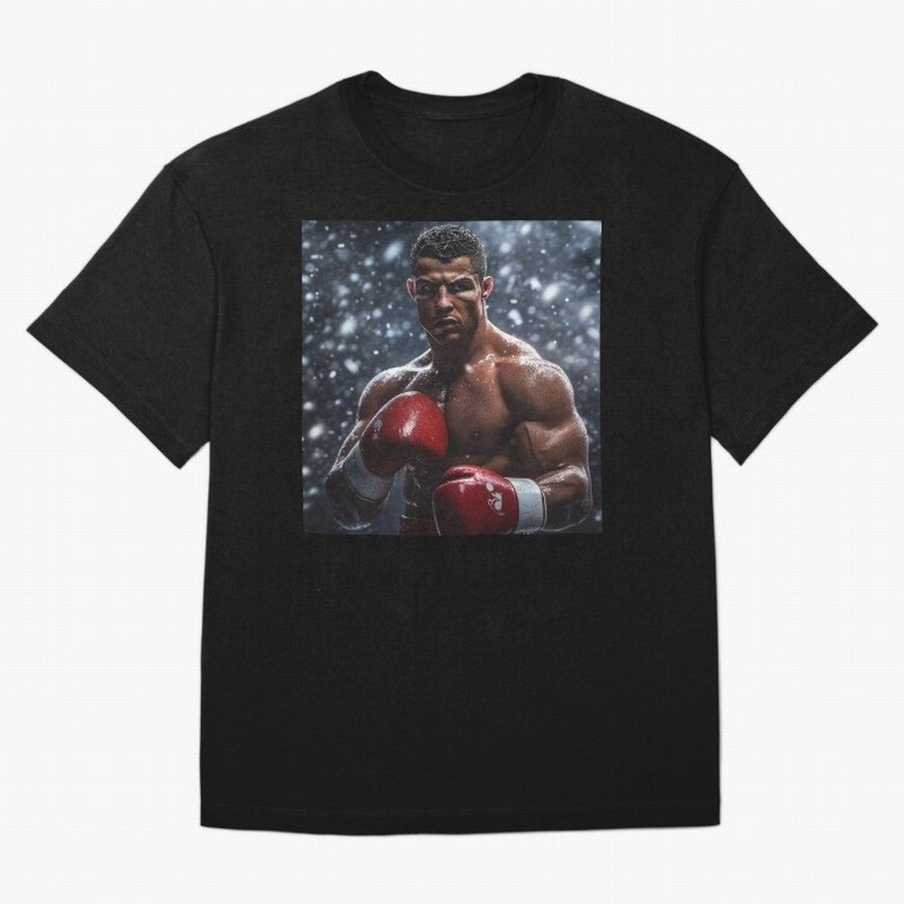 Cristiano Ronaldo: The Unexpected Boxer Oversized T-Shirt Elevate Global Football Passion for FIFA World Cup 2026 Group Stage, Made for Messi, England, France and Netherlands, Stadium Memories, Football Loyalty, International Chants and