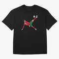 Ronaldo 910 Goal Bicycle Kick Oversized T-Shirt Celebrate National Team Dreams in FIFA World Cup 2026 Made for Messi and Cristiano Ronaldo, Brazil, Portugal and Argentina Energy, Fan Favorite Moments, National Team Passion, Big Match Drama and