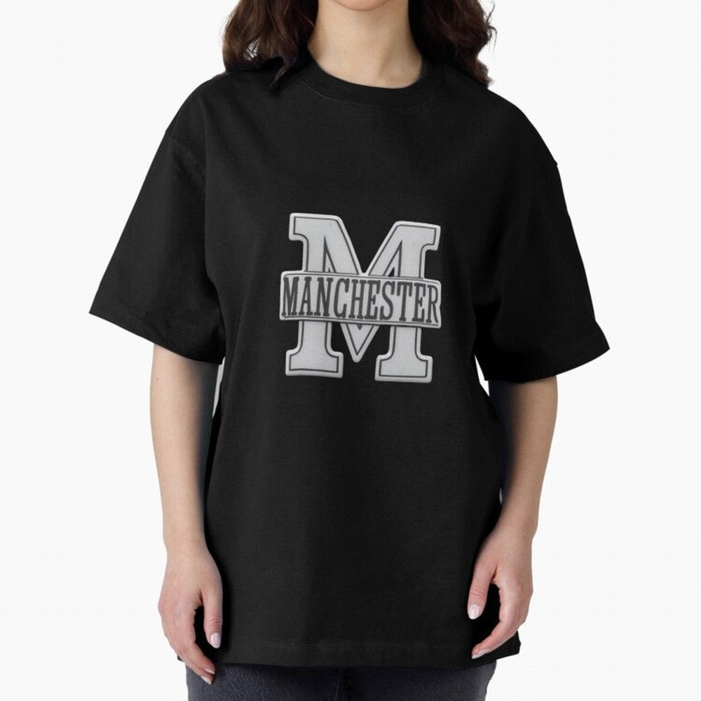 Manchester Oversized T-Shirt Celebrate the Magic of FIFA World Cup 2026 Group Stage Capturing Messi, Portugal, Spain and Germany Energy, Worldwide Fan Energy, Dramatic Goals, Stadium Lights and Championship Celebrations; Ideal for Football Dads,