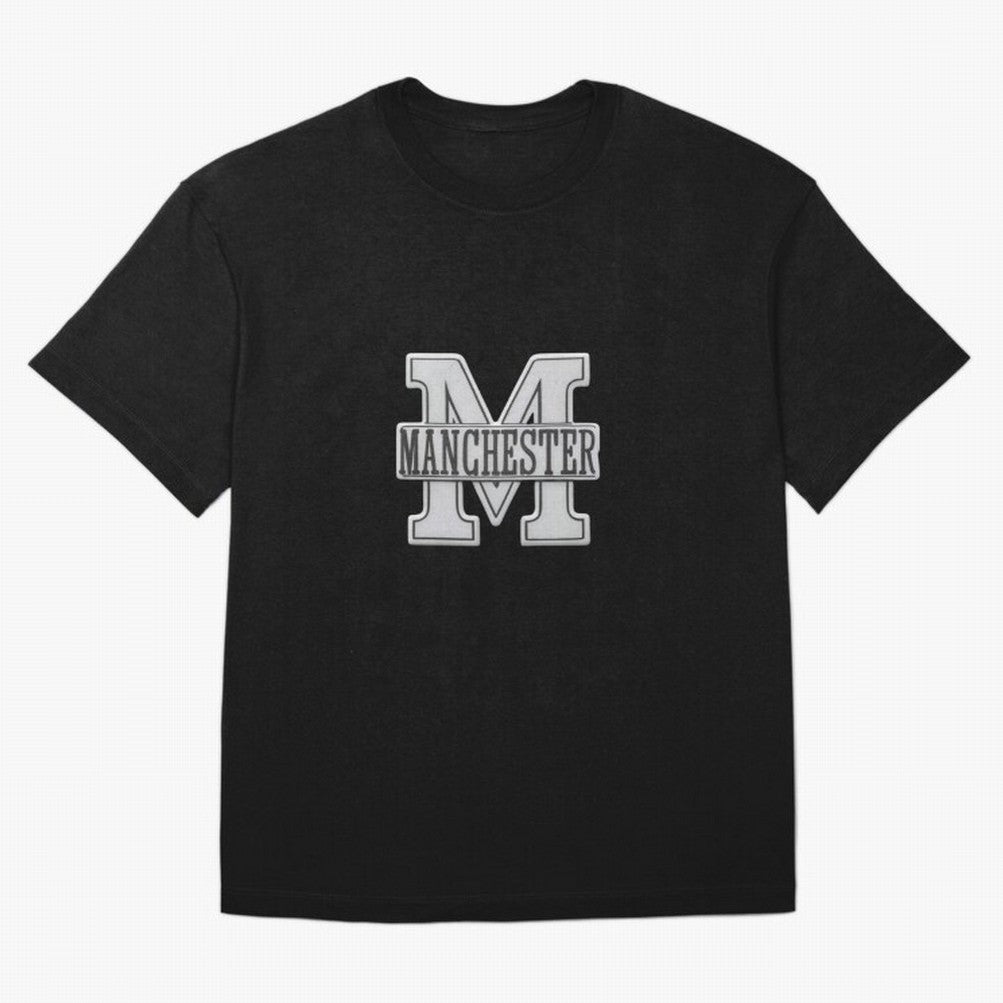 Manchester Oversized T-Shirt Celebrate the Magic of FIFA World Cup 2026 Group Stage Capturing Messi, Portugal, Spain and Germany Energy, Worldwide Fan Energy, Dramatic Goals, Stadium Lights and Championship Celebrations; Ideal for Football Dads,